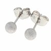 gold plated earrings with exclusive cubic zirconia
